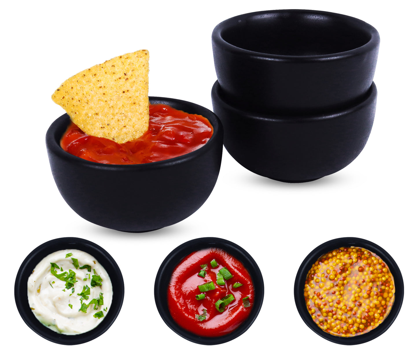 Ceramic Sauce Cups