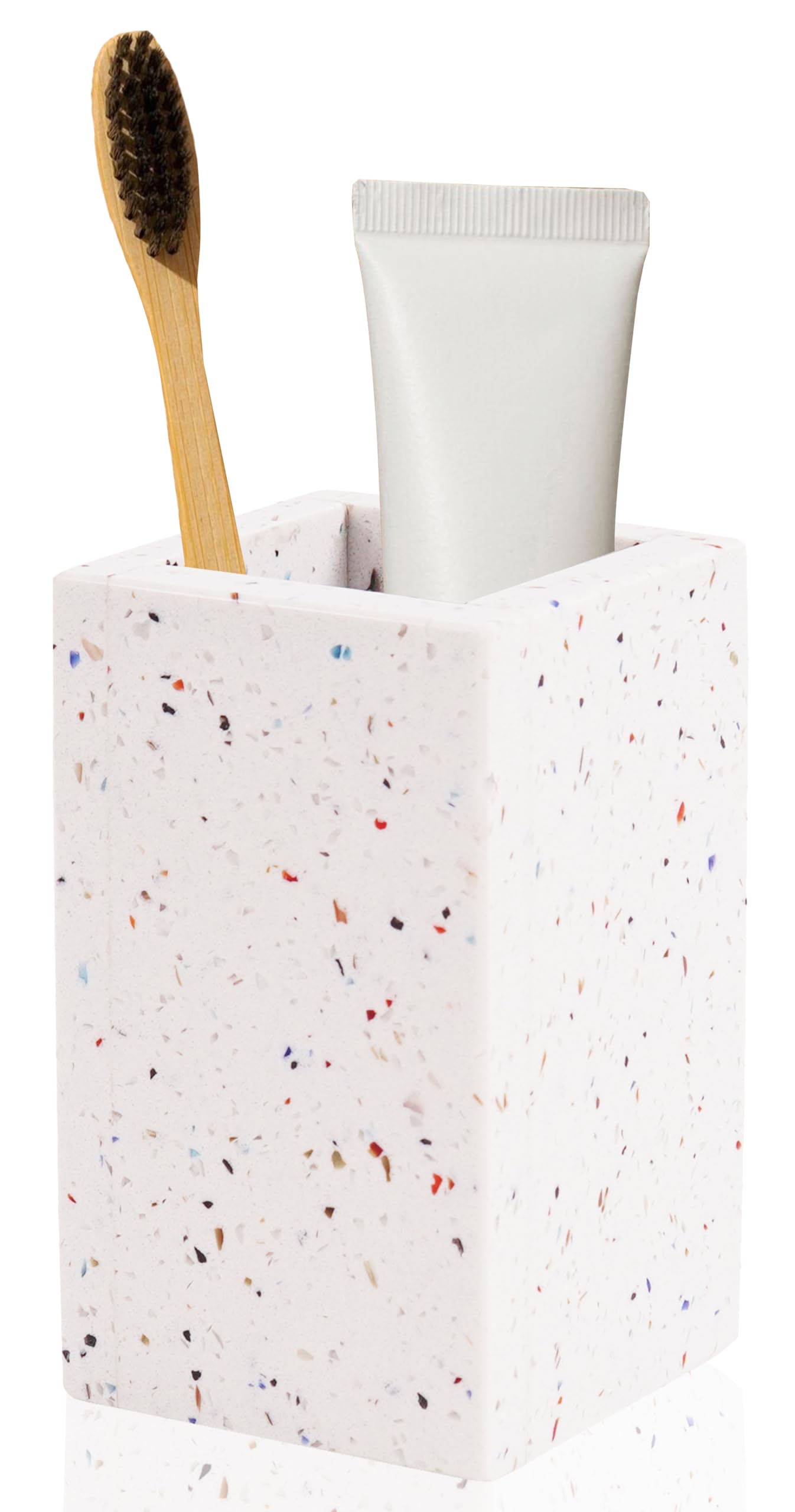 Terrazzo Toothbrush Holder for Bathrooms