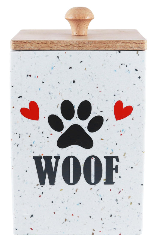 Trec Tech Terrazzo Dog Treat Container