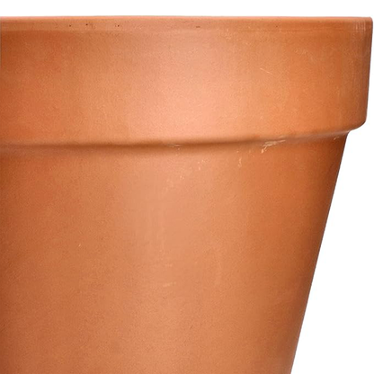 Brown Clay Flower Pot